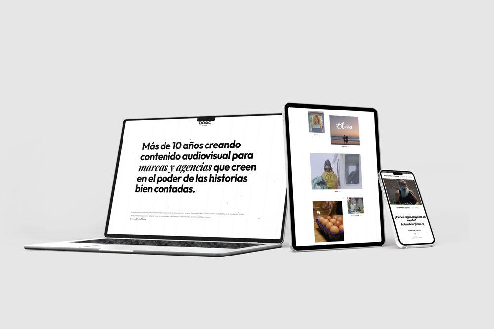 Aplicación de marca bàsic films